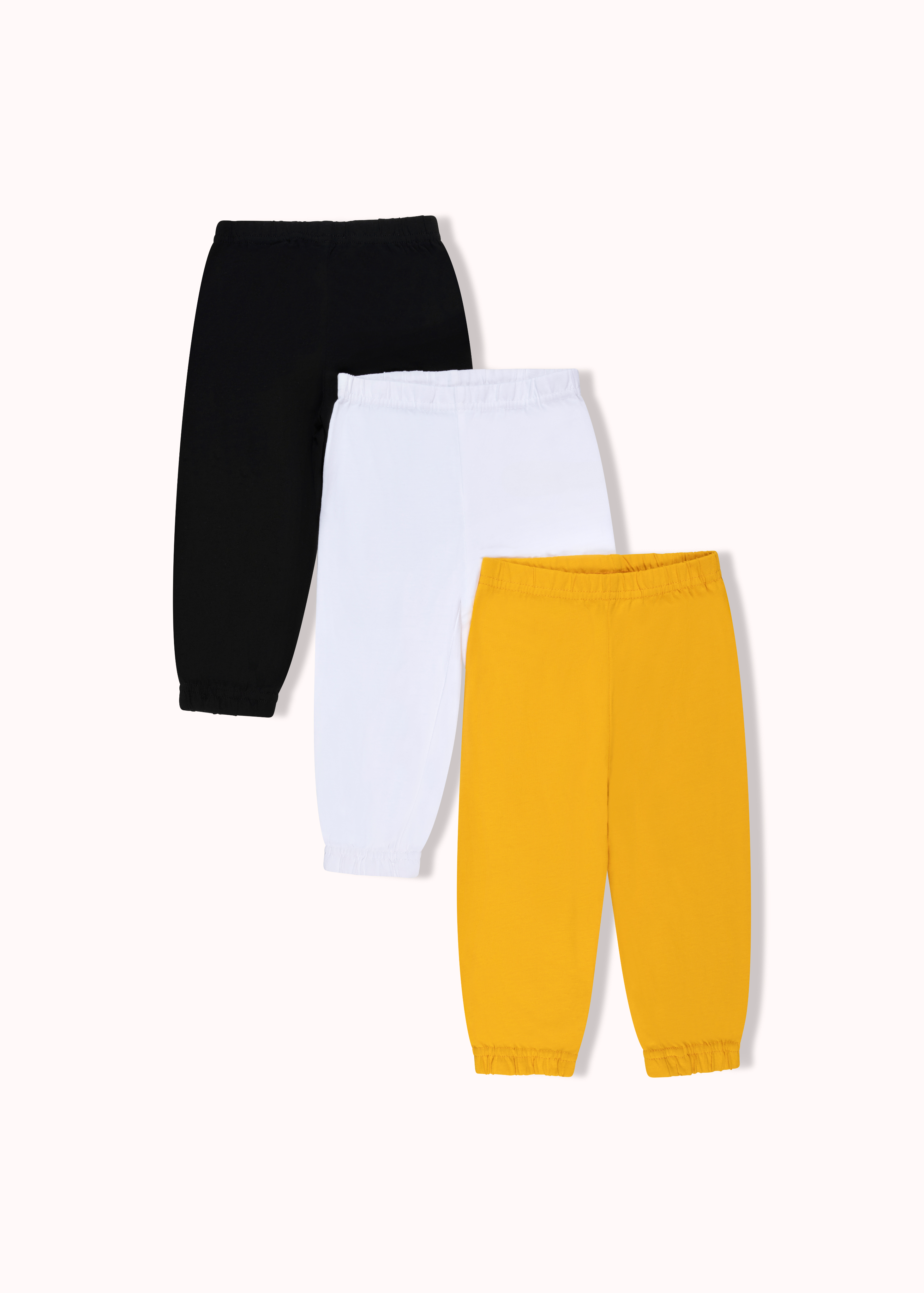 3 pack solid jogger