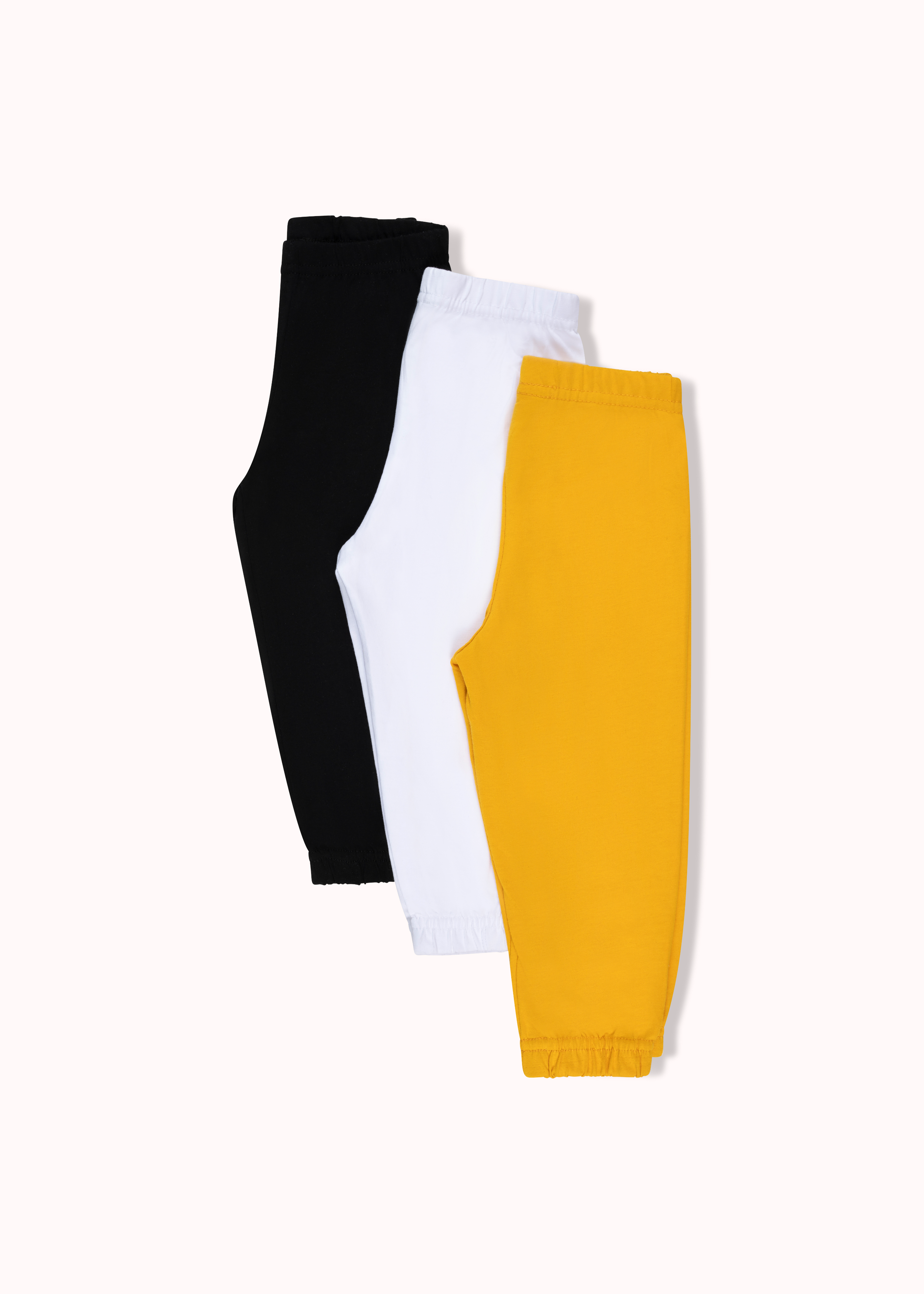 3 pack solid jogger