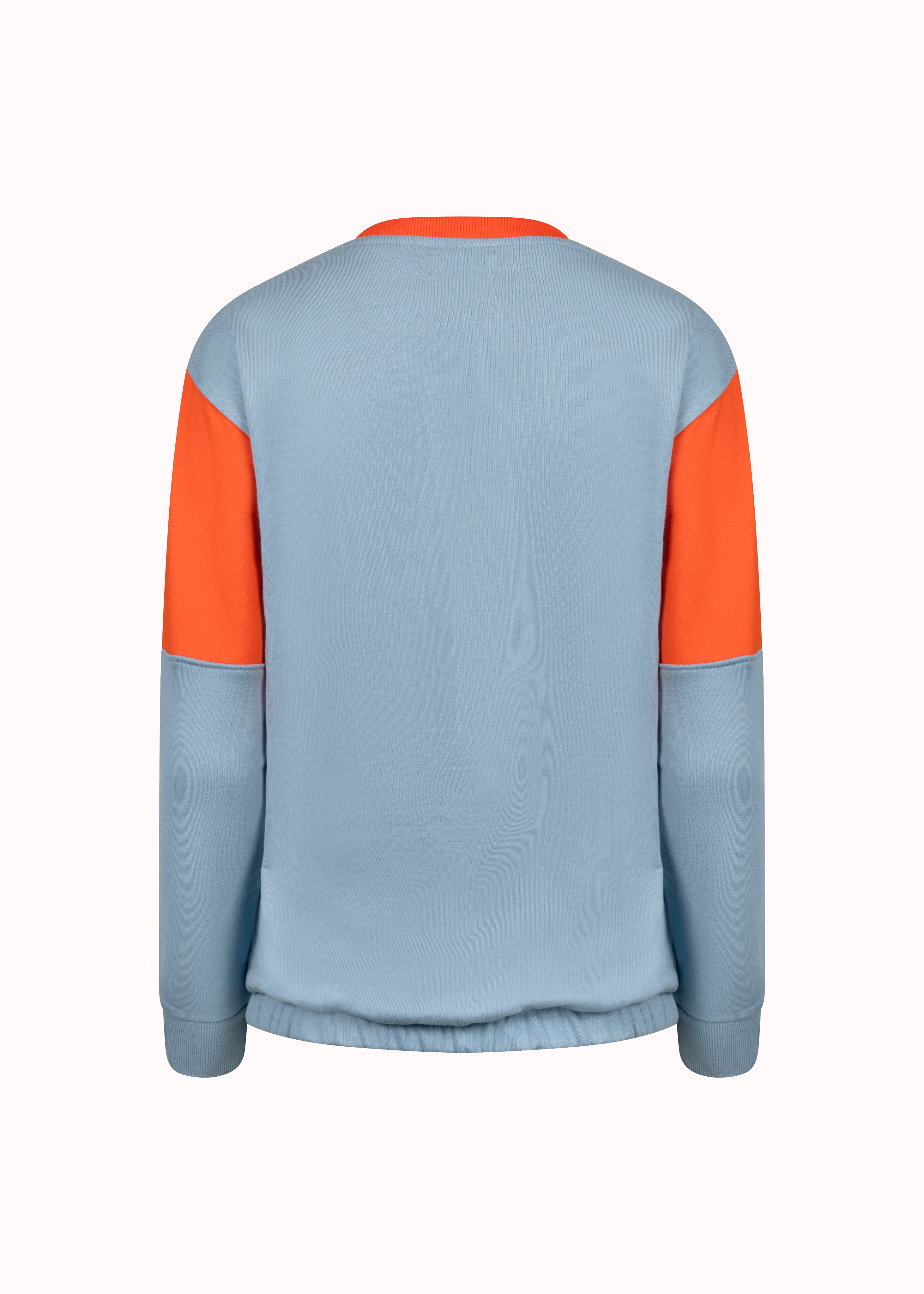 Silversky loop knit cotton printed sweatshirt