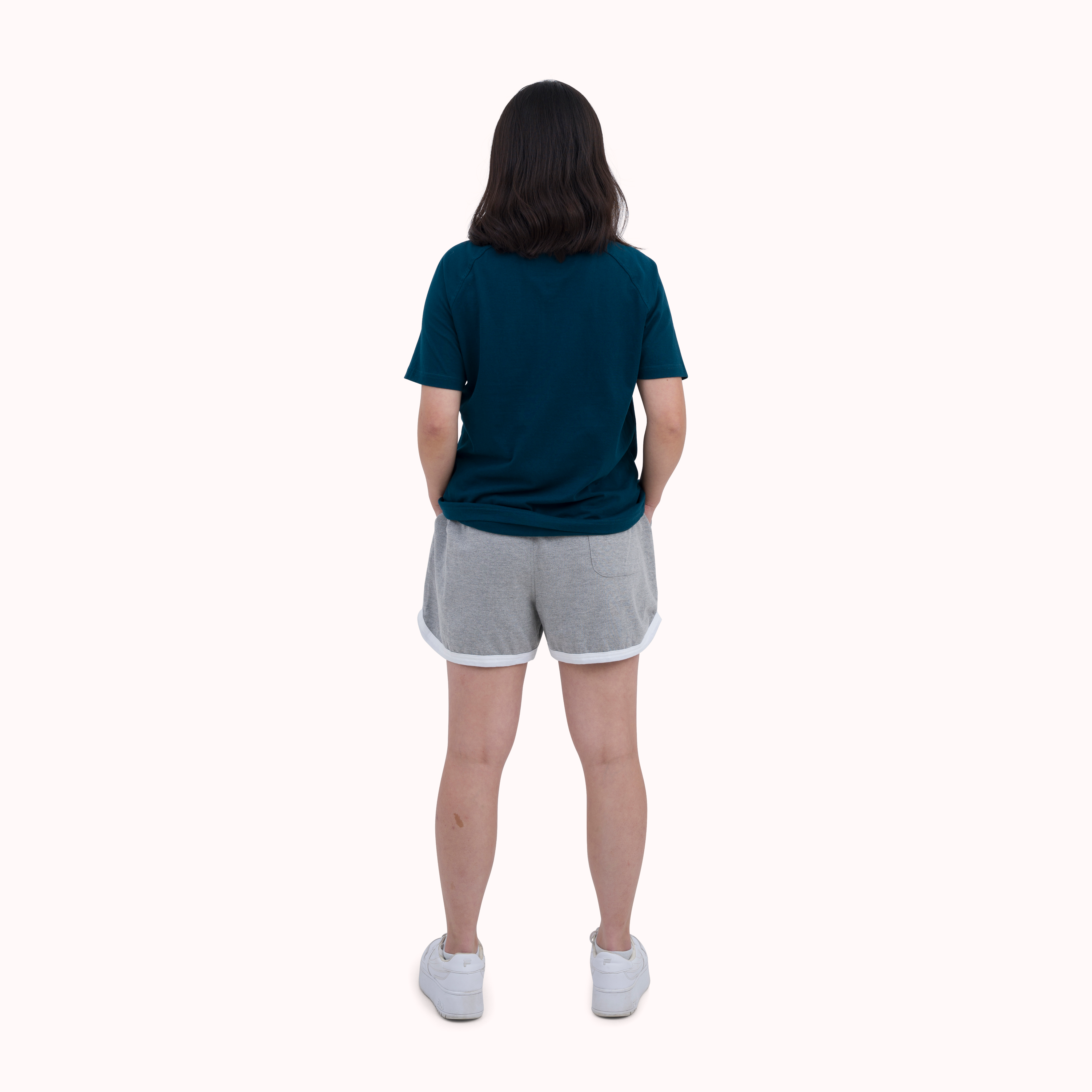 Solid printed pyjama tshirt shorts
