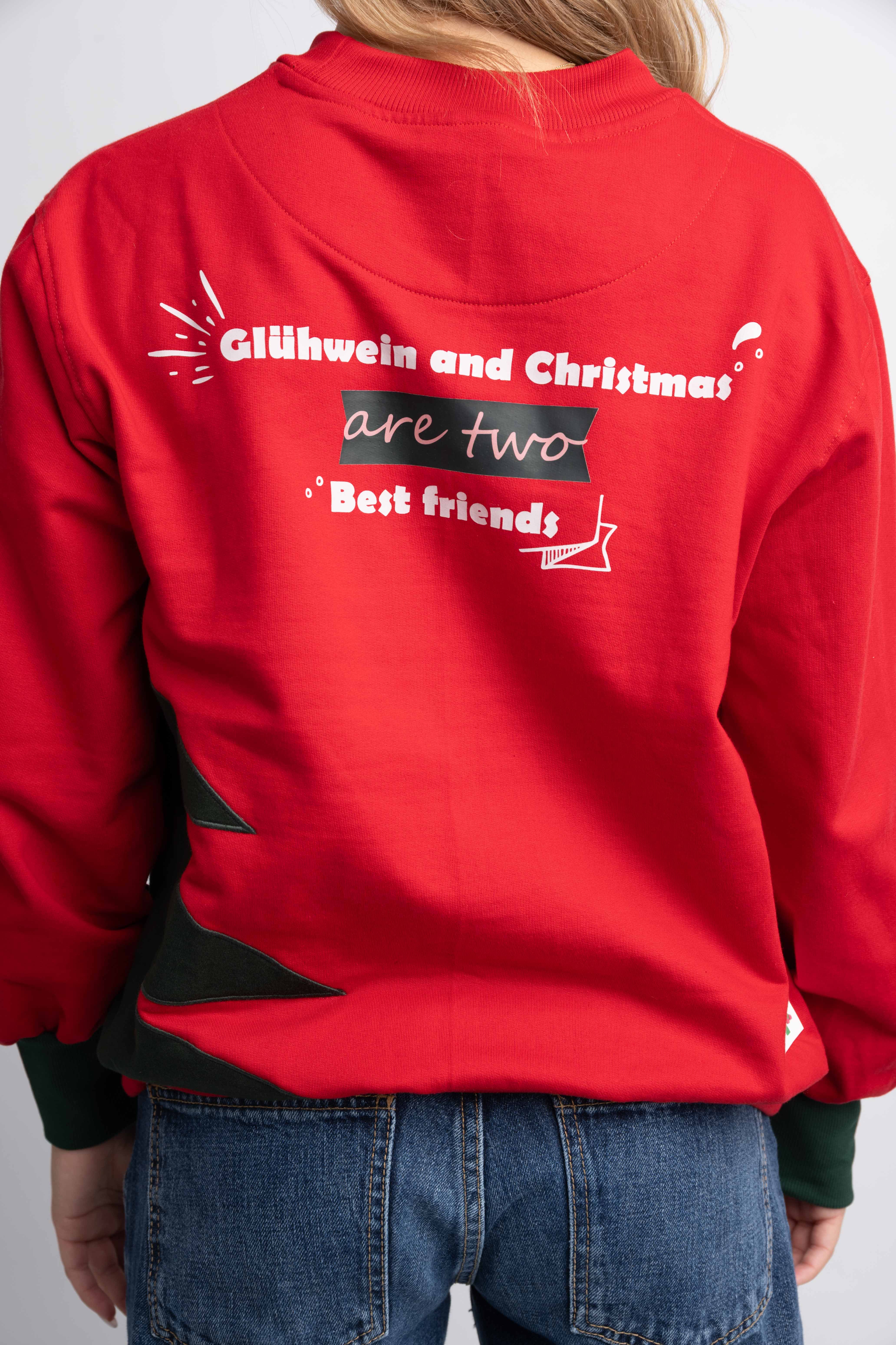 ROUND NECK CHRISTMAS SWEATSHIRT