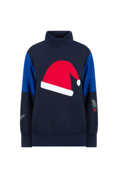 HIGH NECK CHRISTMAS SWEATSHIRT